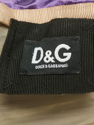 Pre-owned D&g  Strapless Satin Dress