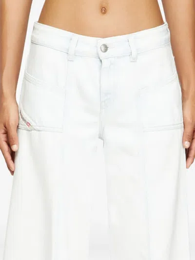 Diesel D-akii 09m08 Flared Jeans