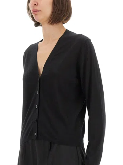 Fabiana Filippi Cashmere And Silk Cardigan In Black