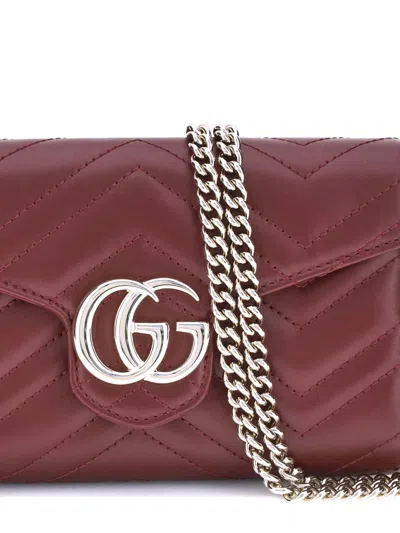 Gucci Gg Marmont Wallet With Chain