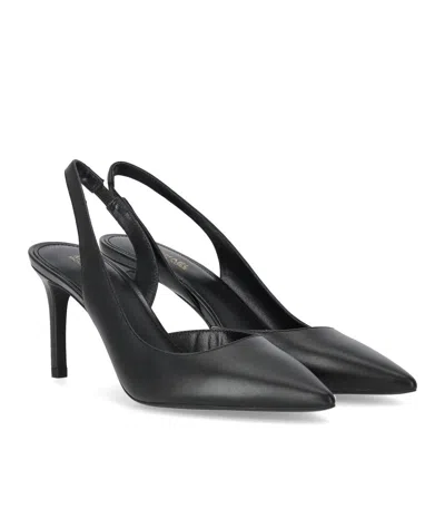 Michael Kors Alina Flex Black Slingback Pumps In Black