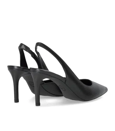 Michael Kors Alina Flex Black Slingback Pumps In Black