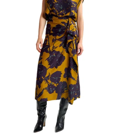 Essentiel Antwerp Glavia Bronze Skirt In Brown