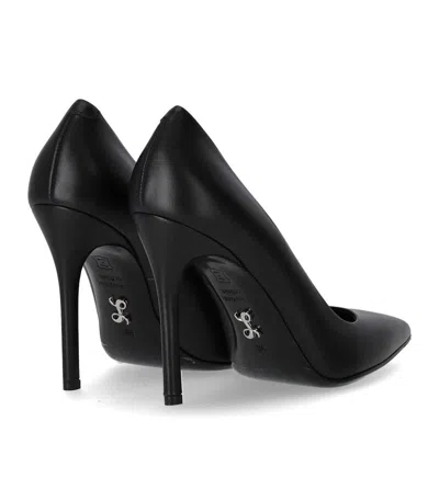 Sergio Levantesi Donna Navy Blue Pump In Black