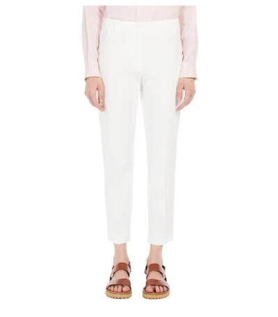 Weekend Max Mara Cecco White Pants In White