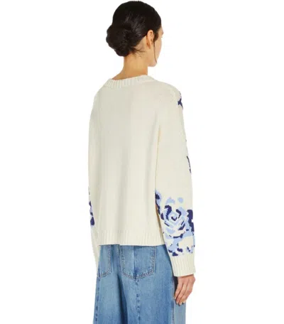 Weekend Max Mara Oversized Floral Sweater
