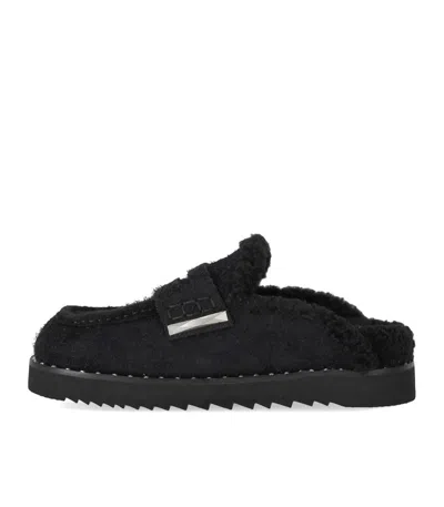 Ash Genda Slippers In Black