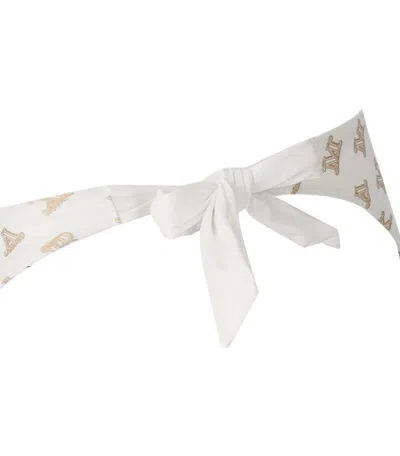 Max Mara Samira White Bikini Bottom