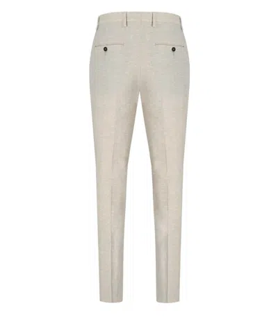 Manuel Ritz Beige Trouser In Neutral