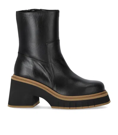 Paloma Barceló Ida Black Ankle Boot In Black