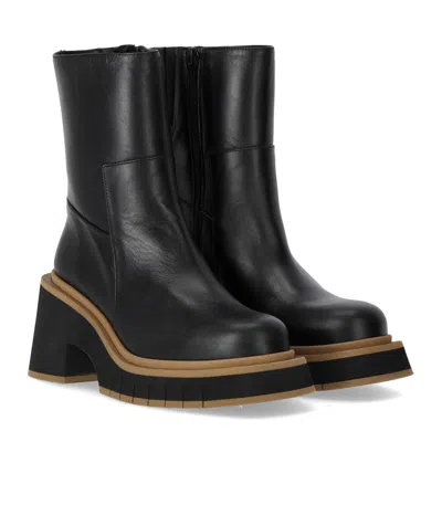 Paloma Barceló Ida Black Ankle Boot In Black