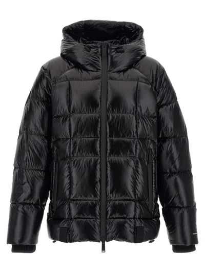 Dsquared2 3d Down Jacket In Black