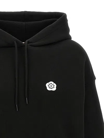 Kenzo Hooded Sweatshirt Boke In Black