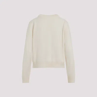 Jil Sander Sweater In White
