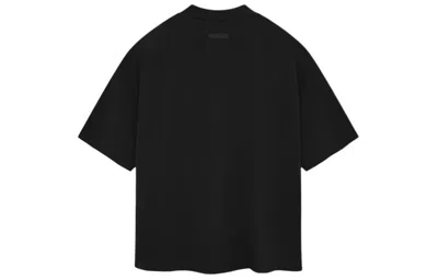Essentials Fear Of God  Ss24 Drop2 Crewneck T-shirt 'jet Black'