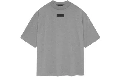 Essentials Fear Of God  Ss24 Drop2 Crewneck T-shirt 'light Heather Grey' In Gray