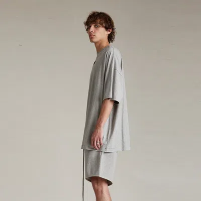 Essentials Fear Of God  Ss24 Drop2 Crewneck T-shirt 'light Heather Grey' In Gray
