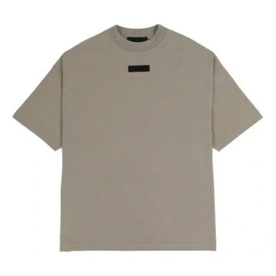 Essentials Fear Of God  Ss24 Drop2 Crewneck T-shirt 'seal' In Gray