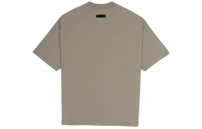 Essentials Fear Of God  Ss24 Drop2 Crewneck T-shirt 'seal' In Gray