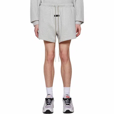 Essentials Fear Of God  Running Short 'light Heather Grey' In Gray
