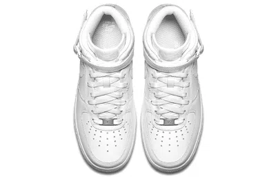 Nike (wmns)  Air Force 1 Mid 07 Leather 'triple White' In White