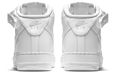 Nike (wmns)  Air Force 1 Mid 07 Leather 'triple White' In White