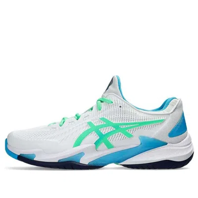 Asics Court Ff 3 'white New Leaf' In White
