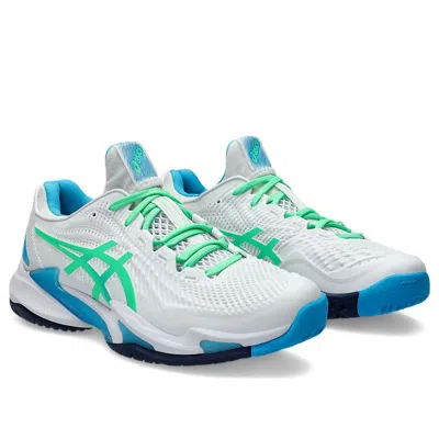 Asics Court Ff 3 'white New Leaf' In White