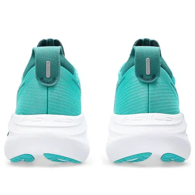 Asics Gel-nimbus 27 'wave Teal Saxon Green' In Gray