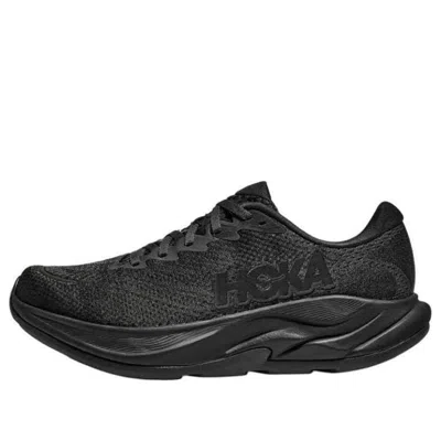 Hoka One One Rincon 4 1155130-bblc Sneaker Mens Black Lace Up Road Running Shoes In Black