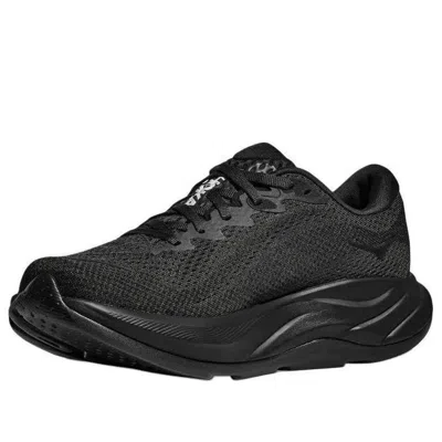 Hoka One One Rincon 4 1155130-bblc Sneaker Mens Black Lace Up Road Running Shoes In Black