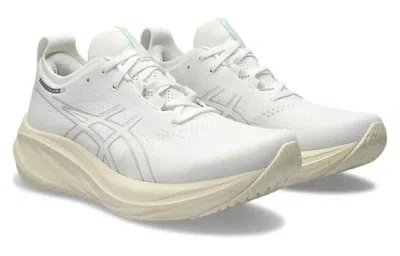 Asics Gel-nimbus 2 1011b794-101 Sneaker Mens Athletic White Running Shoes Tf4905 In White