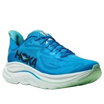 Hoka One One Rincon 4 1155130-bblc Sneaker Mens Black Lace Up Road Running Shoes In Blue