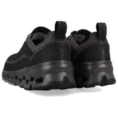 On Cloudaway 2 Rubber-trimmed Coated Recycled-shell And Mesh Sneakers In Black