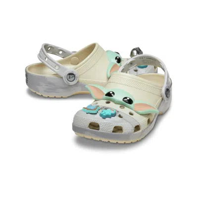 Crocs Mens  Classic Grogu Clogs In Gray