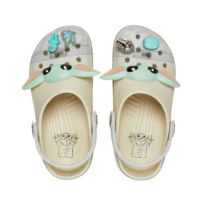 Crocs Mens  Classic Grogu Clogs In Gray