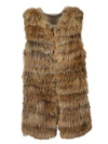 ALICE AND OLIVIA Fur Detail Vest,C607768126A276