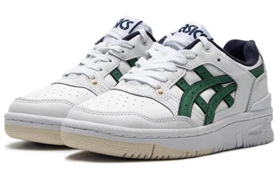 Asics Ex89 'white Shamrock Green' In Gold