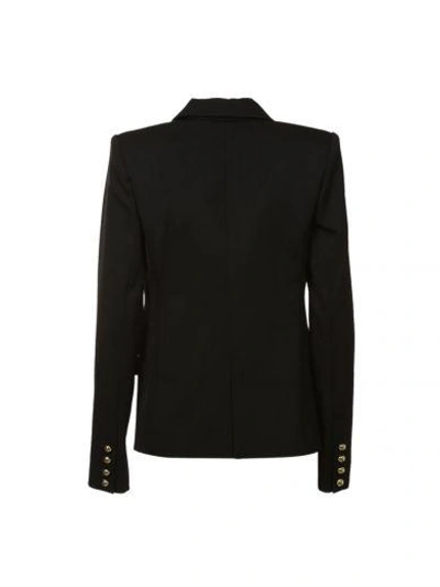 Shop Alexandre Vauthier Wool Blazer In Black