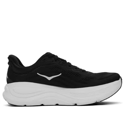 Hoka Bondi 9 Lace-up Fastening Sneakers In Black