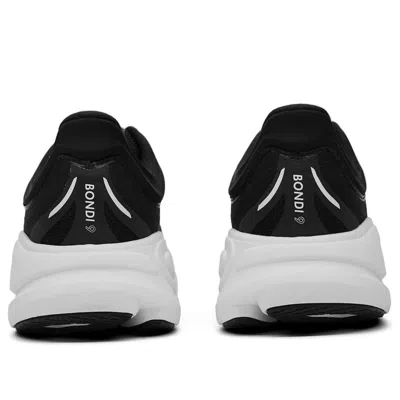 Hoka Bondi 9 Lace-up Fastening Sneakers In Black