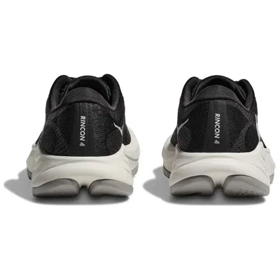 Hoka One One Rincon 4 1155130-bblc Sneaker Mens Black Lace Up Road Running Shoes