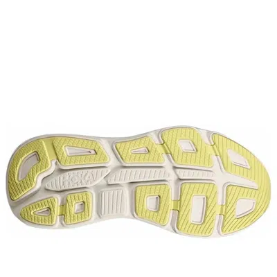 Hoka Womens Blue Spark F Bondi 9 Mesh-knit Trainers In Blue