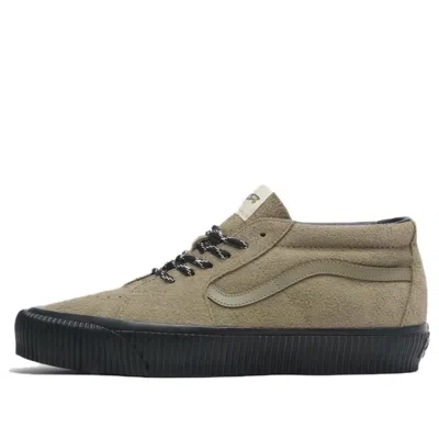 Vans Sk8-mid Reissue 83 Shoes 'olive Green' In Brown