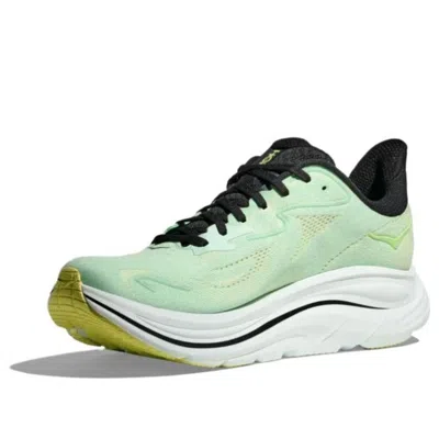 Hoka Clifton 10 Running Shoe In Green