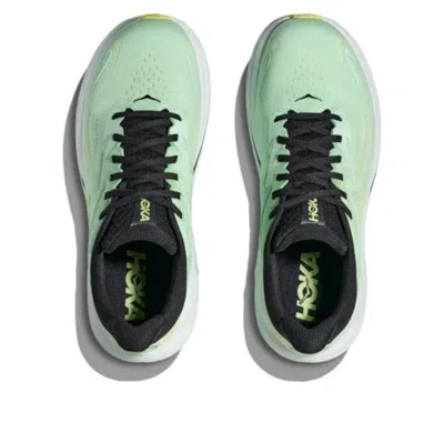 Hoka Clifton 10 Running Shoe In Green