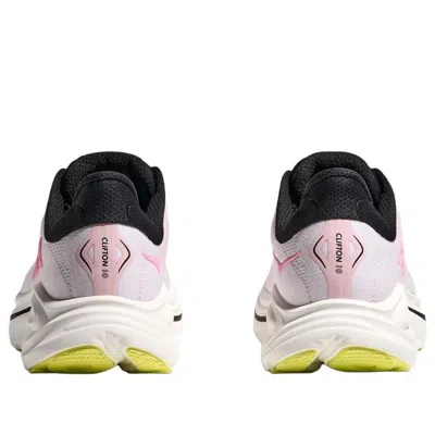 Hoka One One Rincon 4 1155130-bblc Sneaker Mens Black Lace Up Road Running Shoes In Pink