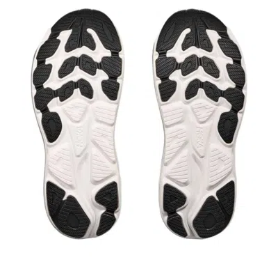 Hoka Clifton 10 Rubber-trimmed Jacquard Running Sneakers In Black