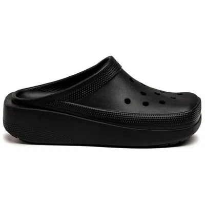 Crocs Blunt Toe Clogs In Black