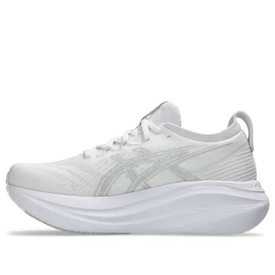 Asics (wmns)  Gel-nimbus 27 'white Glacier Grey'